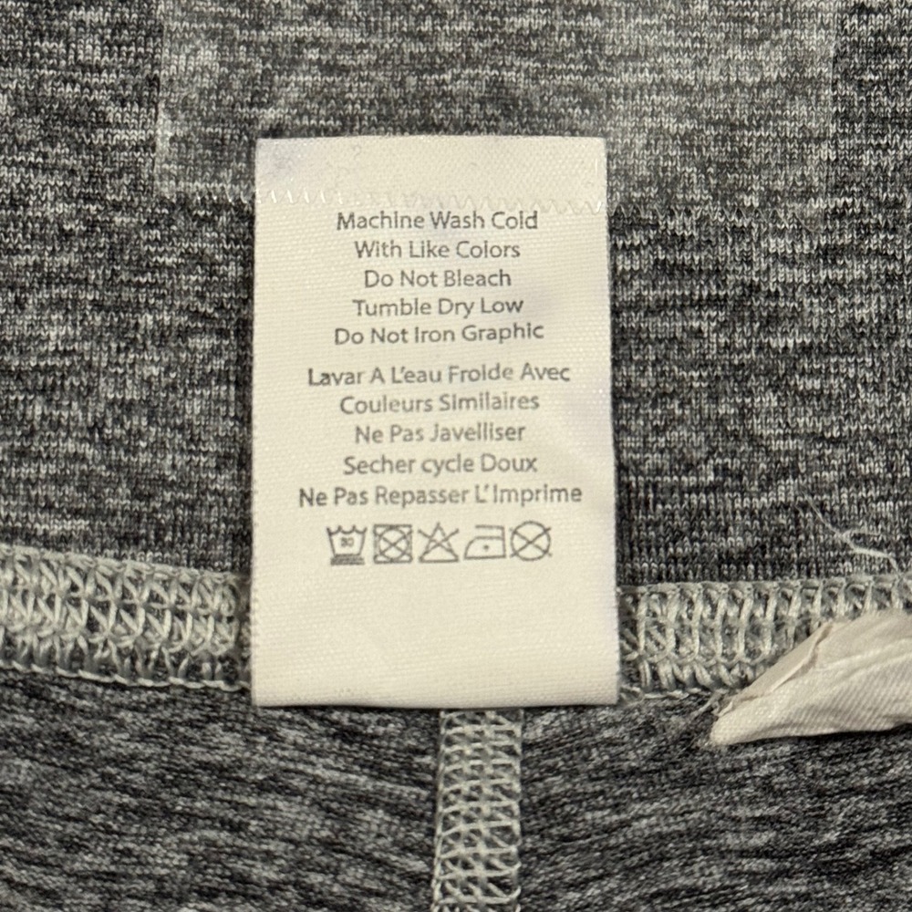 Spiritual Gangster High Waist Stripe Leggings Heather Grey Medium Yoga Athletic - Picture 8 of 11